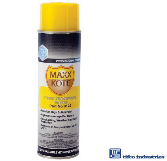 MAXX KOTE SPRAY PAINT (FARM IMP YELLOW)(JOHN DEERE)