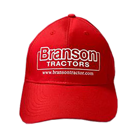 Branson Tractor Ball Cap Hat - Red